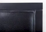 Классическое американское кресло Colin Black Leather №5
