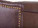 Каминное кожаное кресло Royal Brown №5