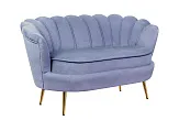Диван ракушка Pearl Double Blue №1