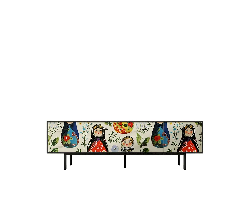 Комод с восемью ящиками "Эмерсон (Emerson)" Матрешки арт EM03/Art04 в Москве Комод с восемью ящиками "Эмерсон (Emerson)" Матрешки арт EM03/Art04
