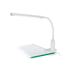 96434 Светодиодный светильник на прищепке LAROA с сенсор. диммир., 4,5W(LED), L450, H275, пластик, бе в интернет-магазине