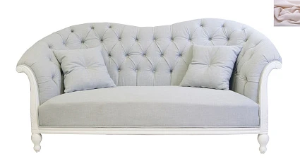 купить стильный Французский диван для гостиниц Velina розовый в интернет-магазине