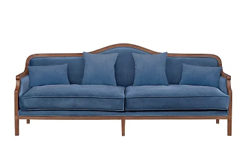 фото Диван с высокой спинкой для гостиниц Madesta Blue