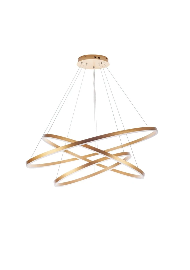 купить красивые Люстра Orblaze 3 rings 600 gold