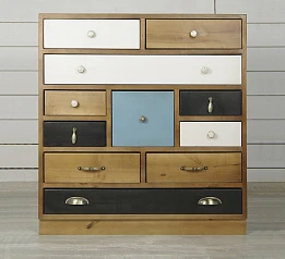 Комод для белья «Aquarelle Birch» 10 ящиков арт RE-19ETG/4 на заказ в интернет-магазине