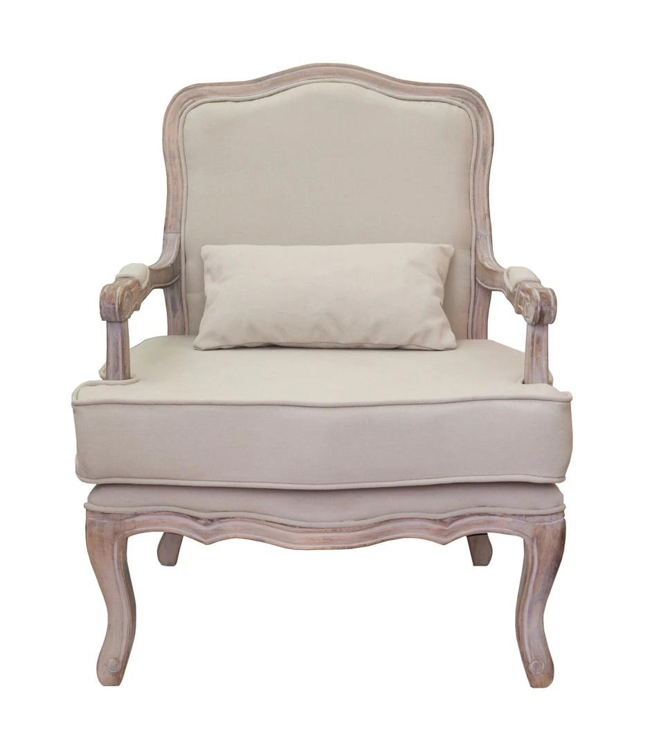 купить красивое Мягкое полукресло с подлокотниками Nitro Beige V2 в интернет-магазине