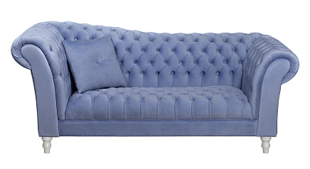 стильные Двухместный диван Lina Blue-W синий
