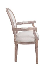 стильный Мягкий стул с подлокотниками Volker Arm Beige V2 на заказ
