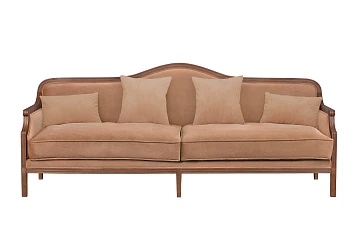 стильные Диван с высокой спинкой для гостиниц Madesta Brown