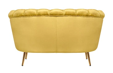 купить красивый Дизайнерский двухместный диван Pearl Double Yellow в интернет-магазине
