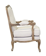 фото Мягкое кресло с подлокотниками Nitro Beige в интерьере