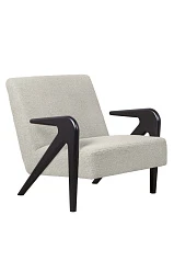 фото Современное кресло Arrow BL бежевое в интерьере