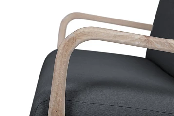 Дизайнерский двухместный диван Cody B-grafit на заказ в интернет-магазине