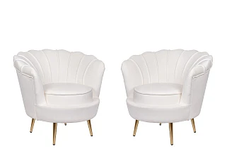 заказать Комплект кресел ракушка Pearl Beige