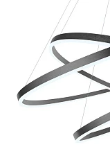 купить Люстра Orblaze 3 rings 1000 black