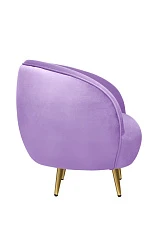 Мягкое кресло для гостиниц Small Benee Purple на заказ