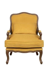 купить стильное Мягкое полукресло с подлокотниками Nitro Yellow