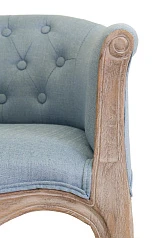 Низкое кресло Kandy Light Blue