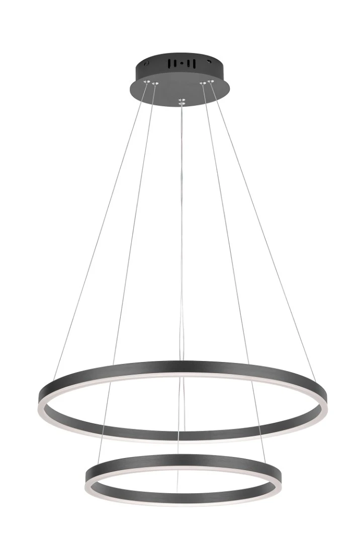 купить красивые Люстра Orblaze 2 rings 600 black в интернет-магазине