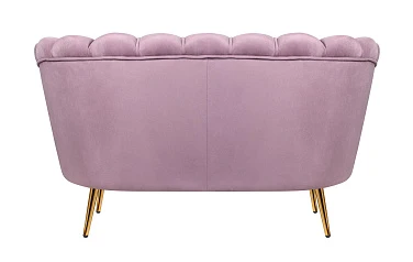 Дизайнерский двухместный диван Pearl Double Pink