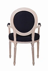 стильный Мягкий стул с подлокотниками Delo Arm Black