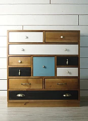 Комод для белья «Aquarelle Birch» 10 ящиков арт RE-19ETG/4 на заказ в интернет-магазине