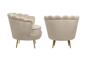 Комплект кресел ракушка Pearl Taupe в интернет-магазине