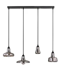 купить стильные Люстра Boretto Smoke Glass Rectangle
