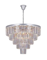 фото Люстра Odeon 5 Rings Silver