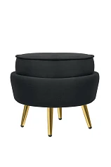 красивые Пуф Pearl Adorn Black