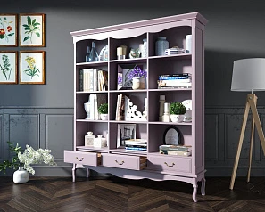 купить красивый Стеллаж Leontina Lavanda тройной арт GS27/3L