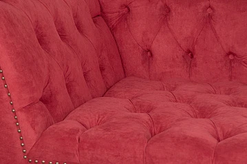 Односпальная диван кушетка Bego Red цвет красный