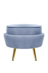 фото Пуф Pearl Adorn Sky в интерьере