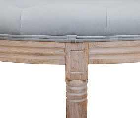 Оттоманка Onora Velvet Gray в интерьере