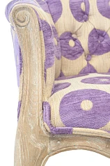 Низкое кресло Kandy Purple в интерьере