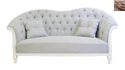 красивые Французский диван для гостиниц Velina коричневый в интернет-магазине