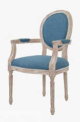 красивое Мягкое полукресло с подлокотниками Diella Blue