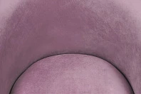 заказать Мягкое кресло Benee Pink на черных ножках