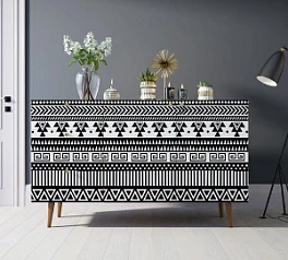 красивые Комод "Berber" с двумя дверками и ящиками принт 19 арт BB17/Print_19 на заказ