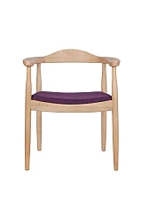 красивые Венский стул с подлокотниками Carlo Violet