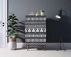 Комод высокий "Berber" принт 19 арт BB10/Print_19 на заказ в интернет-магазине