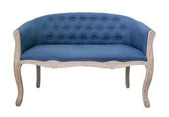 купить красивый Дизайнерский двухместный диван Kandy Double Blue цвет голубой в интернет-магазине