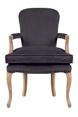 Мягкое полукресло с подлокотниками Anver Oak Black