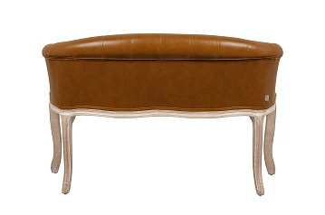 Двухместный дизайнерский диван Kandy Double Brown