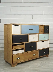 купить Комод «Aquarelle Birch» 14 ящиков арт RE-13ETG/4 в интернет-магазине