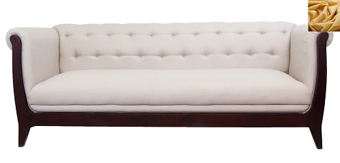 купить Классический диван Delvin цвет желтый