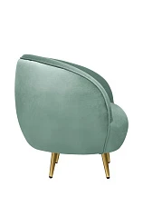 Мягкое кресло Small Benee Green в интерьере