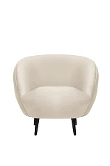 купить Мягкое кресло Small Benee Beige на черных ножках