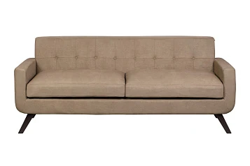 купить стильный Диван скандинавский на ножках Uter коричневый в интернет-магазине