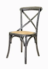 фото Стул Cross Back Silver в интерьере